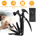 12-in-1 Stainless Steel Portable Hammer Multitool