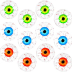 12-Pack: 22 Inch Halloween Eyeball Balloons