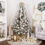 12-Piece Set:  Large Sparkling Glittering Sequins Foam Ball Ornaments