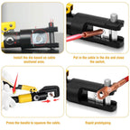 12 Ton Hydraulic Wire Crimper