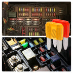 120-Pieces: Mini Auto Blade Fuse Set