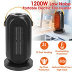1200W Portable Electric Fan Heater