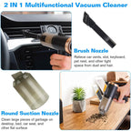 120W 9000PA Cordless Handheld Car Vacuum Cleaner with Searchlight