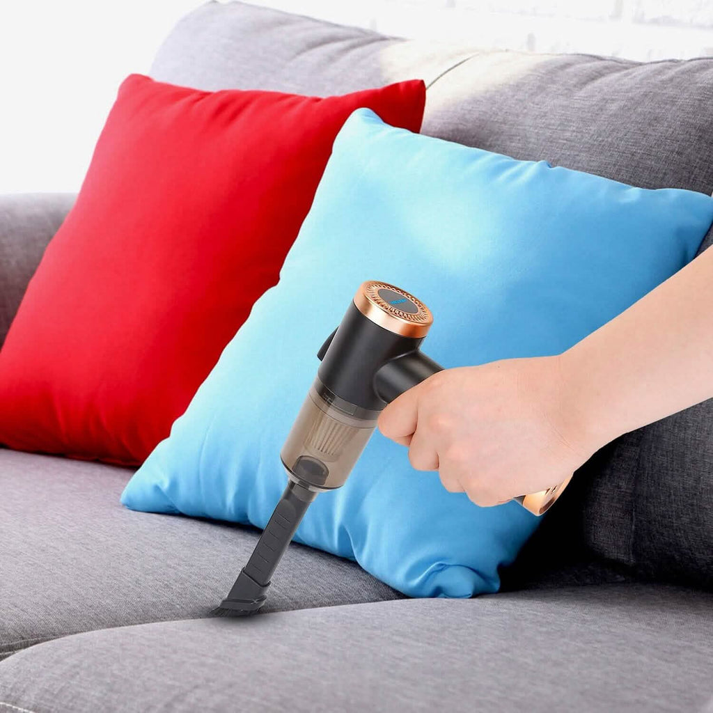 120W 9000PA Cordless Handheld Car Vacuum Cleaner with Searchlight