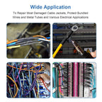 127-Piece: 2:1 Heat Shrink Tube Wire Wrap Assortment Set
