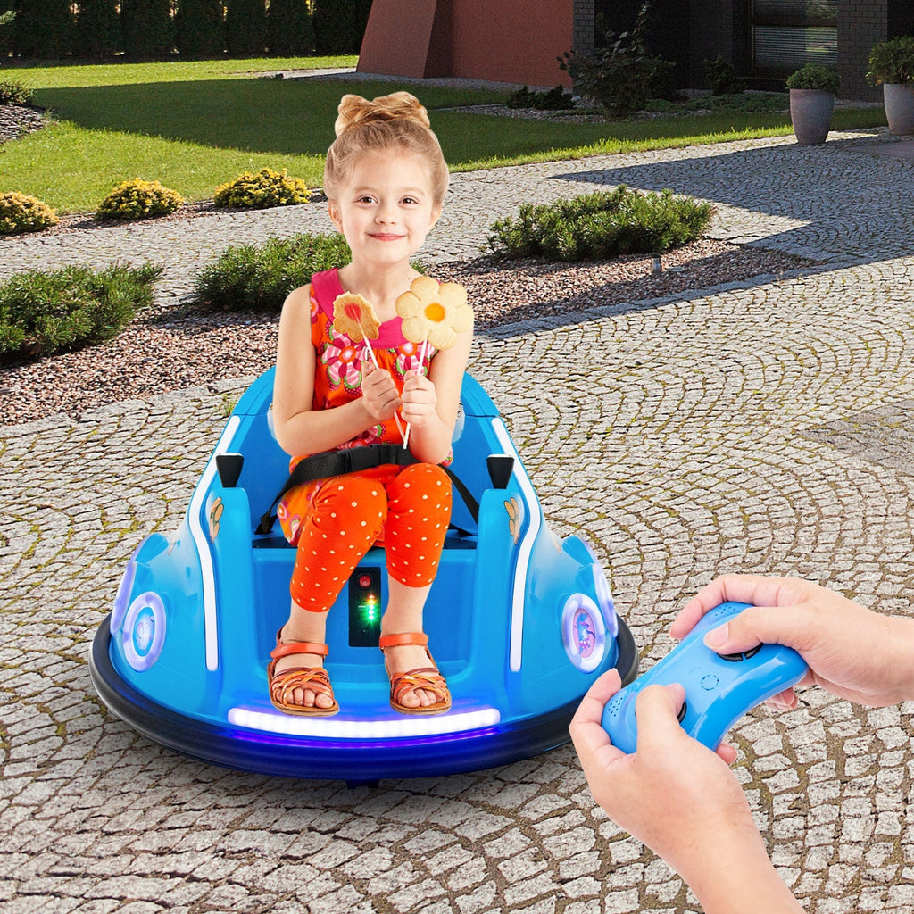 12V Electric Ride On Car with Remote Control and Flashing LED Lights