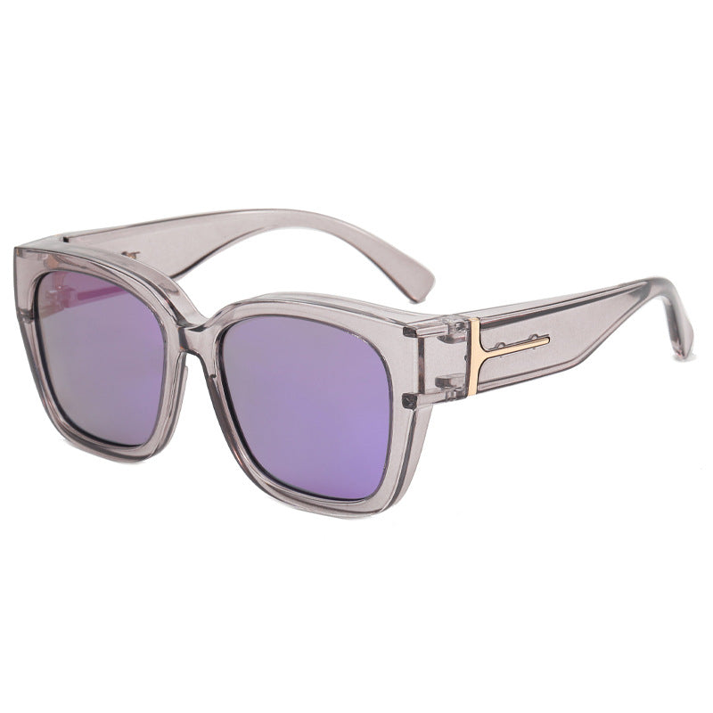 Women’s Polarized Square Sunglasses – Lightweight UV400 Shades for Driving, Beach & Travel
