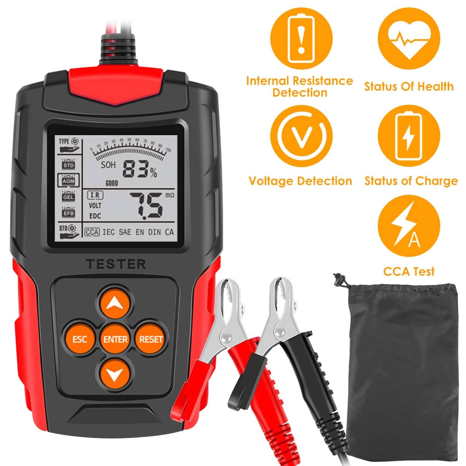 12V 24V Car Battery Tester