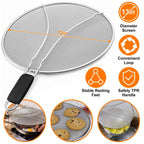 13-Inch Stainless Steel Grease Splatter Screen