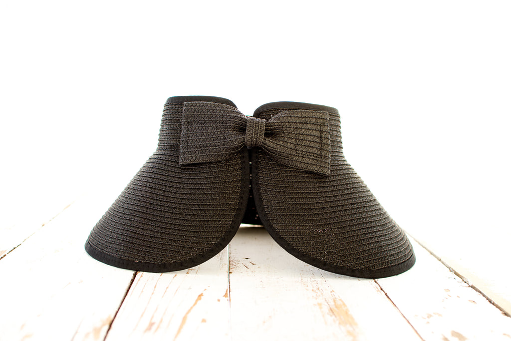 Foldable Wide Brim Bow Visor
