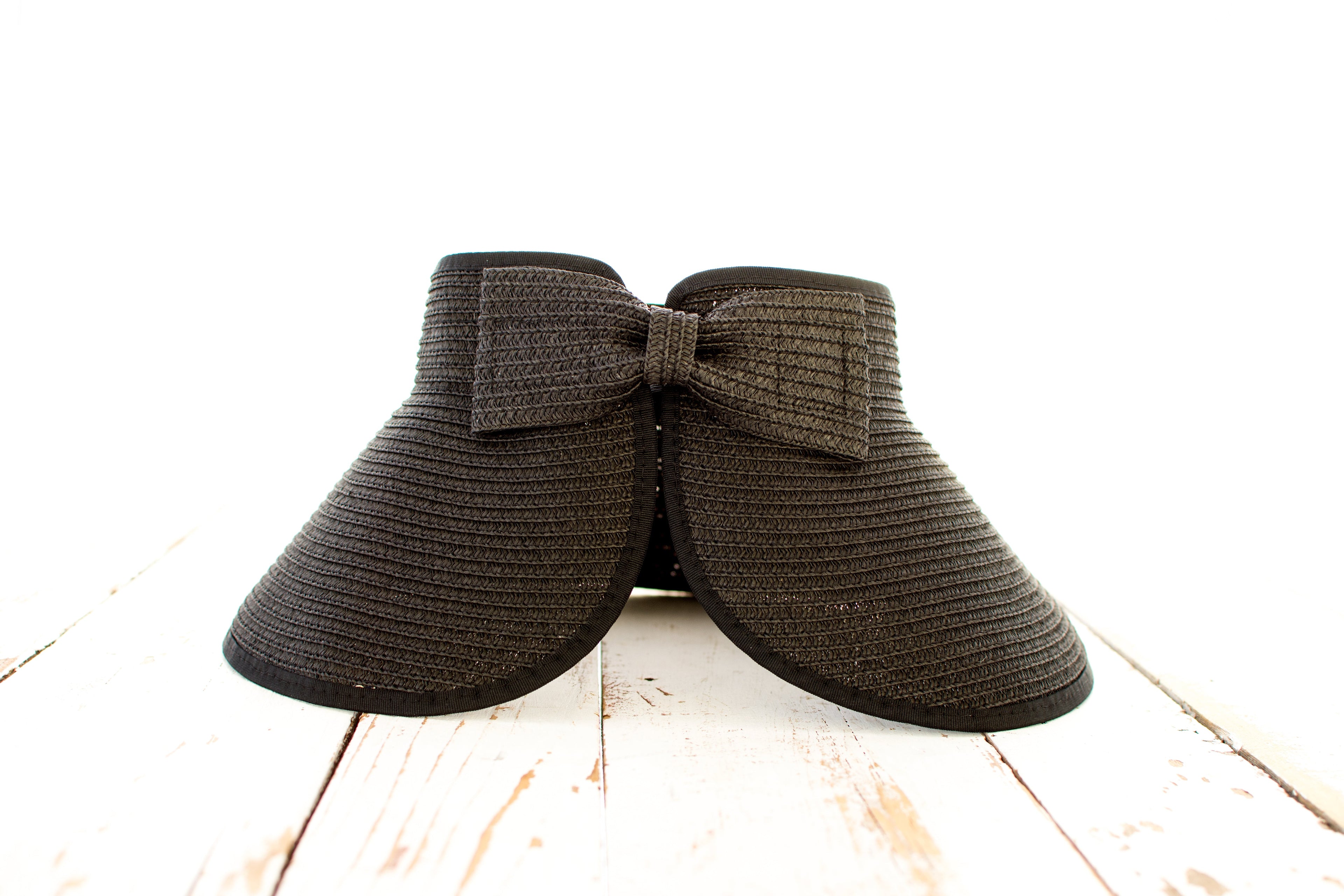 Foldable Wide Brim Bow Visor