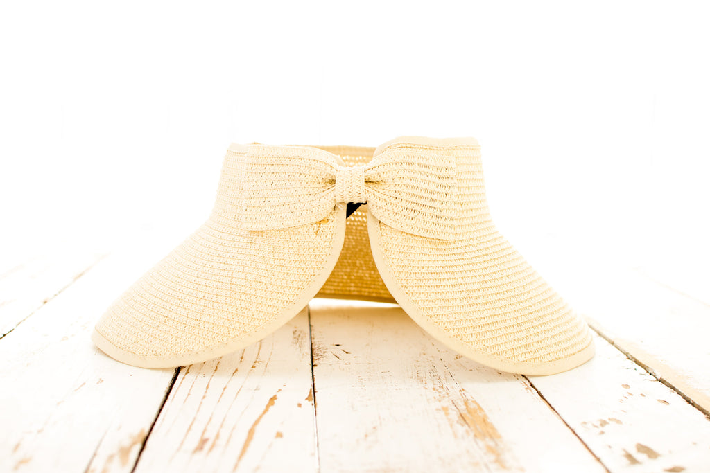Foldable Wide Brim Bow Visor