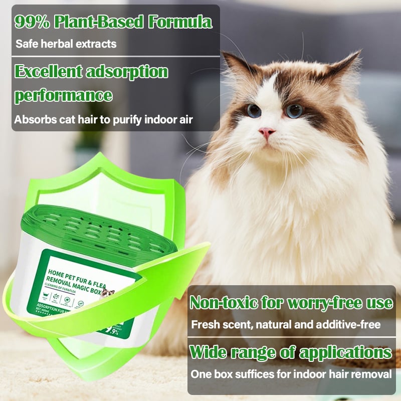 Home Pet Fur and Odor Removal Box