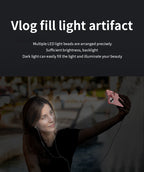 Ring Selfie Flip Light iPhone Case - 3 Colors