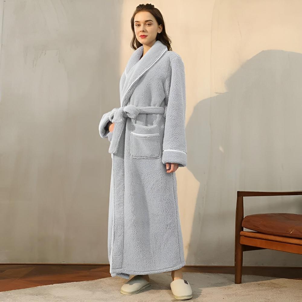 Dressing gown with Belt and Pockets