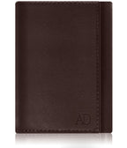 Genuine Leather Trifold Wallet – ID Window, RFID Blocking