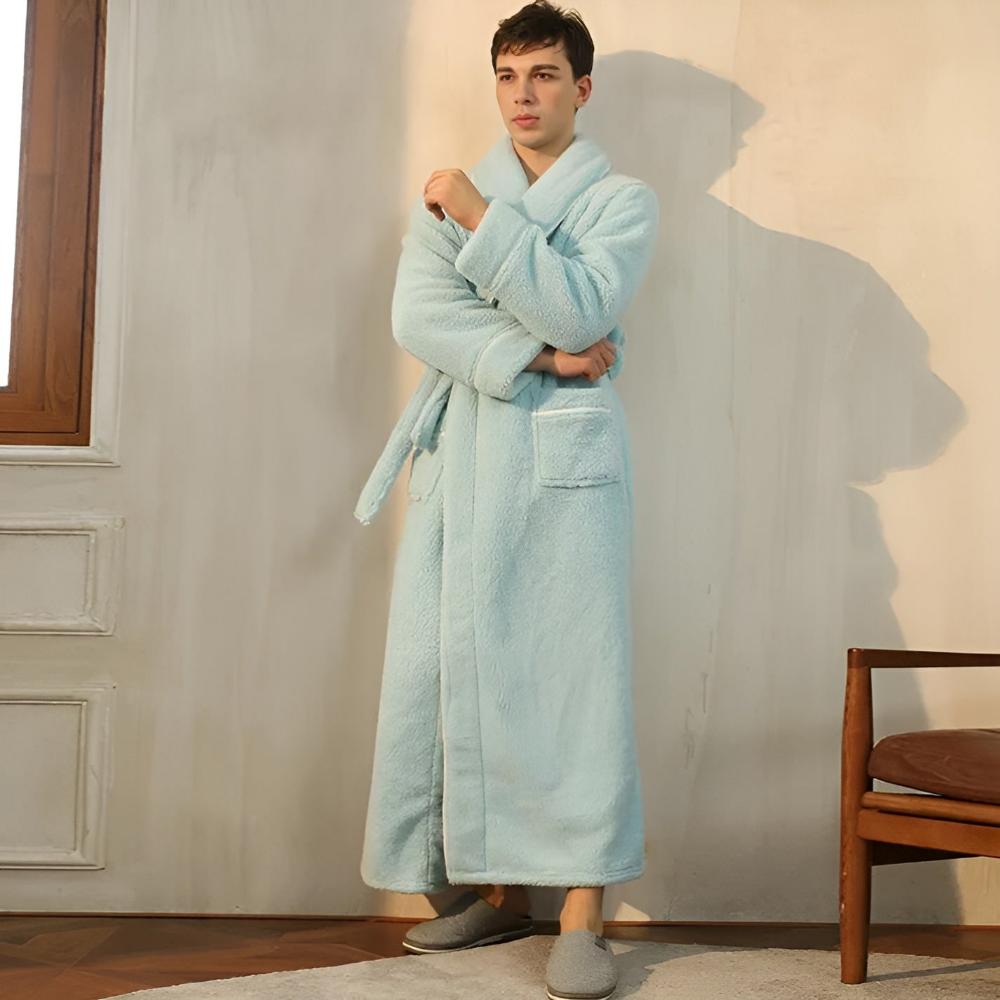Dressing gown with Belt and Pockets