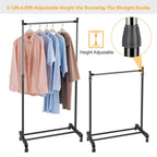 15 kg./33 lbs. Height Adjustable Garment Racks