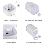 1500ml Ultrasonic Aroma Essential Oil Diffuser