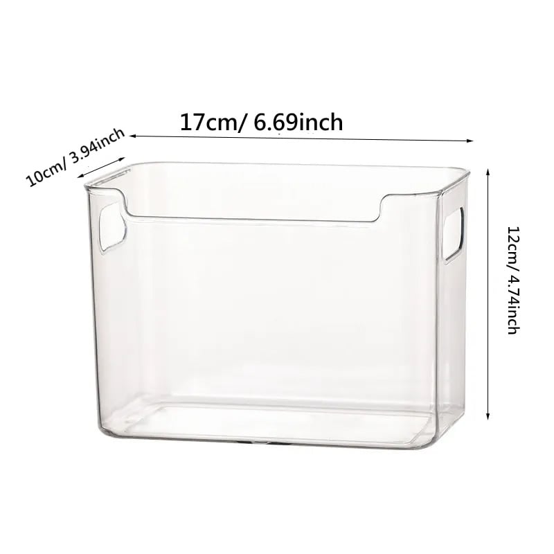Crystal Clear Freezer Storage Bins
