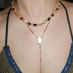 Raven Gemstone Necklace/Bracelet