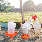 1.5L Chicken Feeder Adjustable Height Waterer Set