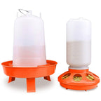 1.5L Chicken Feeder Adjustable Height Waterer Set