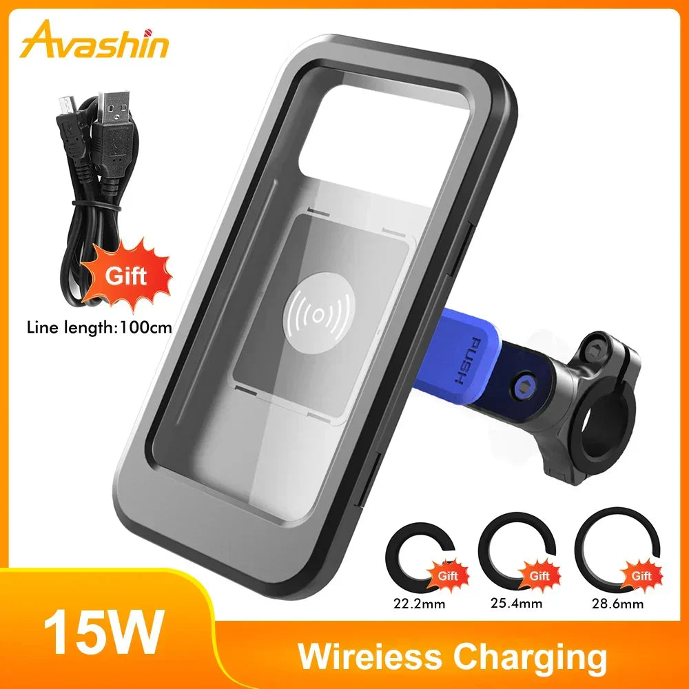 15W Powerbank - Waterproof Holder for Bicycle Handlebar