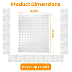 16-Pieces: Deterrent Training Mats with Spikes