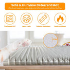 16-Pieces: Deterrent Training Mats with Spikes