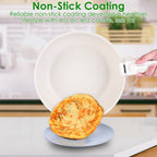 17-Pieces: Nonstick Cookware Set Induction Kitchen Pots and Pans