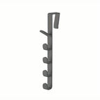 4-Hook Over-the-Door Adjustable Clothing & Bag Organizer