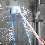 7-Piece Set: Detachable Cleaning Brush with 7 Sponges for Bathtub, Tile, Floor & Window