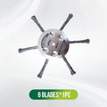 Heavy-Duty Steel Wire Trimmer Head for Cordless Weed Trimmers