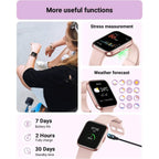 1.8" HD Full Color Touch Screen Bluetooth Call Smart Watch (Refurbished)