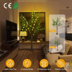 180-Pieces LED Beads Lighted Olive Tree with Warm Light with Remote 8 Lighting Modes 10 Adjustable Brightness