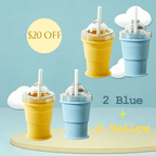 Foldable Silicone Ice Ball Drink Cup