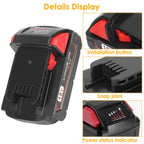 18V Battery Replacement Compatible with Milwaukee M18 Cordless Power Tool