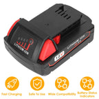 18V Battery Replacement Compatible with Milwaukee M18 Cordless Power Tool