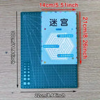 192 Patterns Concentration Maze Training Book