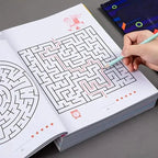 192 Patterns Concentration Maze Training Book