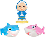 CoComelon 3-Pack Bath Squirter Toys - Fun and Colorful Water Play for Toddlers