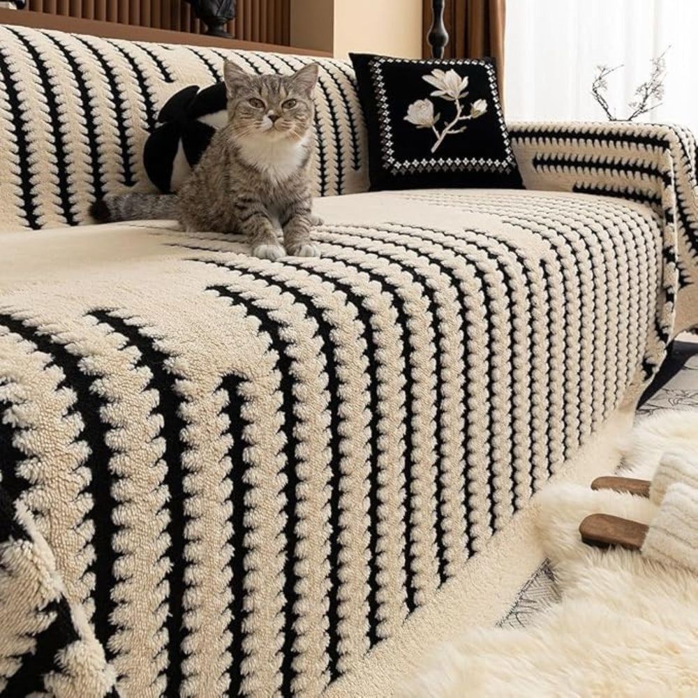 Decorative Knit Sofa Cover