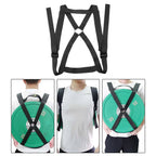 Adjustable Weighted Training Vest for Barbell Plates
