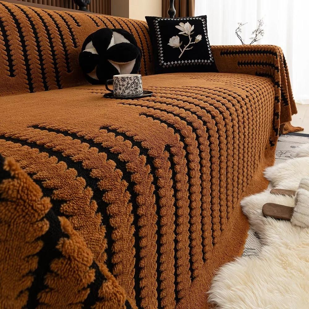 Decorative Knit Sofa Cover