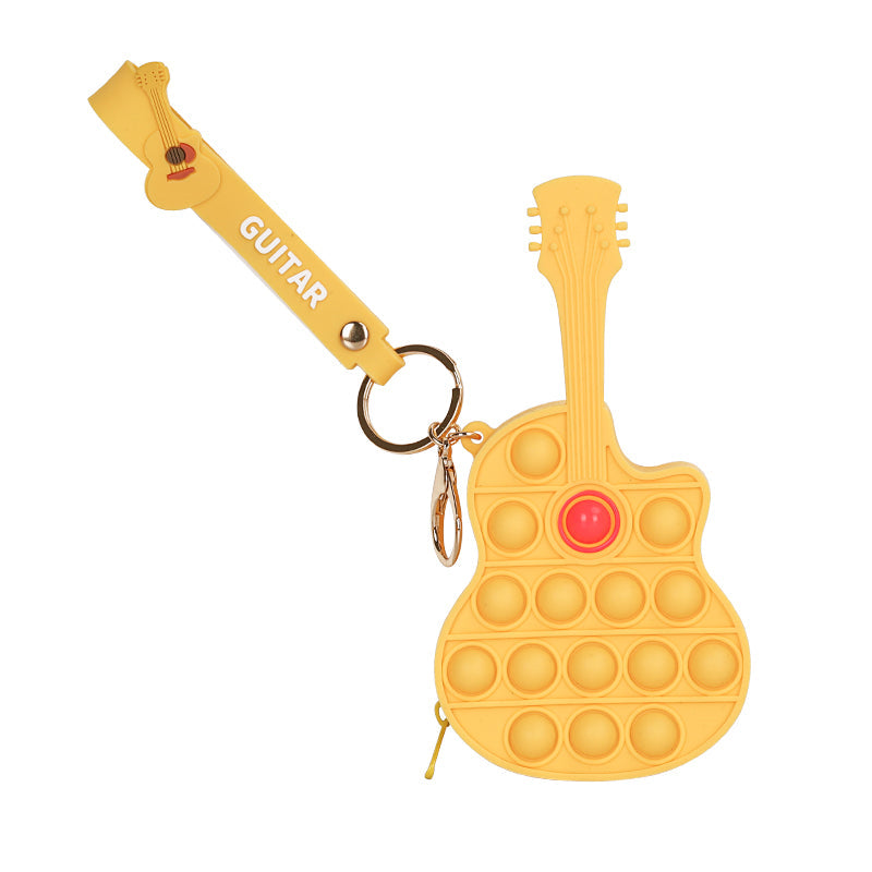 Bubble Popper Keychain Zipper Pouch