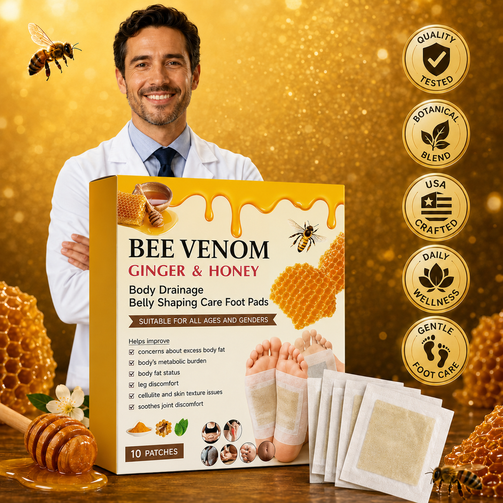 Bee Venom Foot Patches – Botanical Foot Care Patches for Daily Wellness