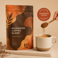 Mushroom Coffee Blend – Medium Roast Instant Coffee with 6 Functional Mushrooms