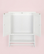 Modern Wall Mounted Bathroom & Kitchen Storage Cabinet – Space-Saving Organizer