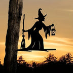 Halloween Witch Garden Stake Outdoor Decor
